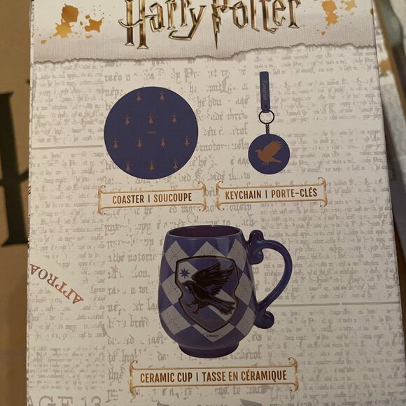 Harry Potter. The Elder Wand Replica & Ravenclaw Ceramic Mug Saucer Set. Miniso - Picture 4 of 8